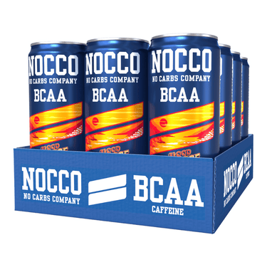NOCCO BCAA Energy Drinks Box (12 Cans)